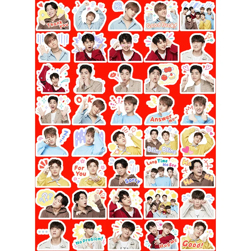 Kpop Ikon клейкая фотонаклейка для мобильного телефона велосипедная гитара украшение для багажа DIY стикер s