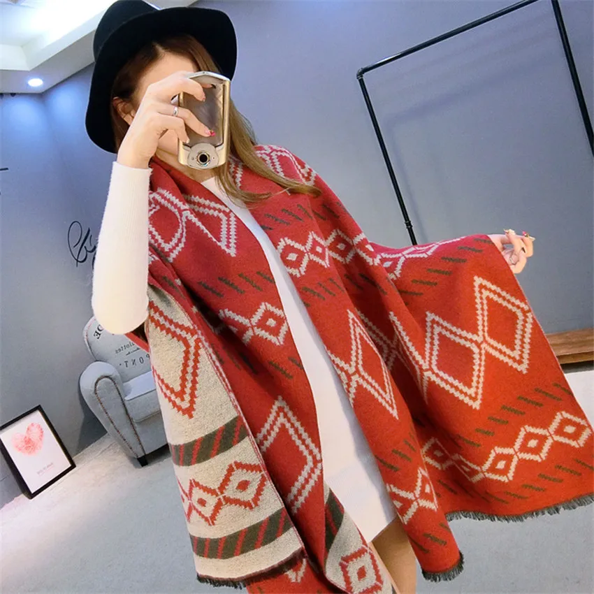 2016 Новый Дизайн Платки и Шарфы для Женщин Платок Роскошный Шарф Зимой Бренд