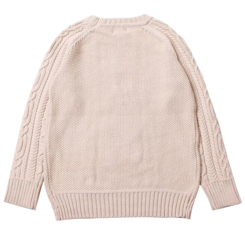 High Quality Bear Patch Women Thick Warm Sweaters Crew Collar Tricots Tops Winter Knitwear New Design Female Jumper Knitted Coat
