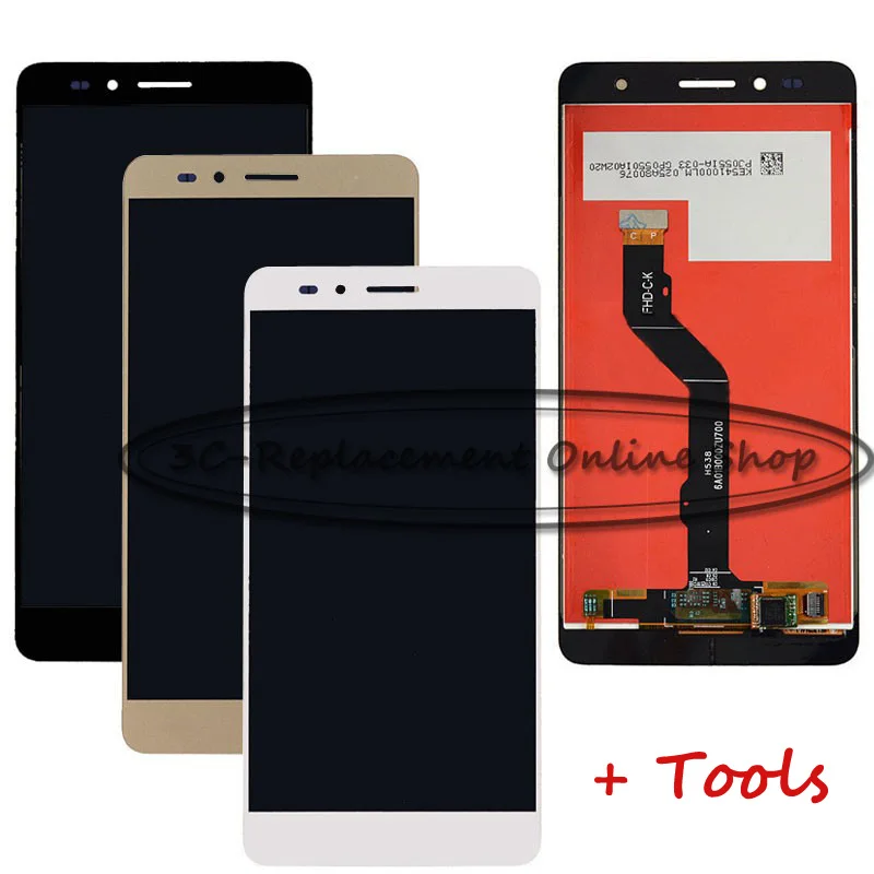 Bk/We/Gd для Huawei GR5 KII-L05 KII-L23 KII-L21 KII-L22 KII-L03 ЖК-дисплей + цифровой преобразователь