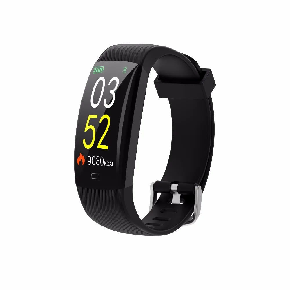 GIAUSA F64C фитнес браслет с Bluetooth монитор сердечного ритма водонепроницаемый смарт