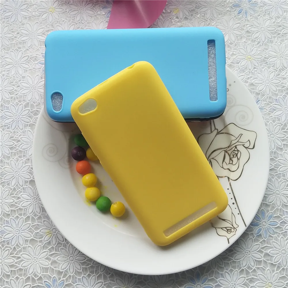 Высокое качество конфеты полный Чехол для Xiaomi Redmi 5A 5 A 0 дюймов Макарон Цвет Мягкий