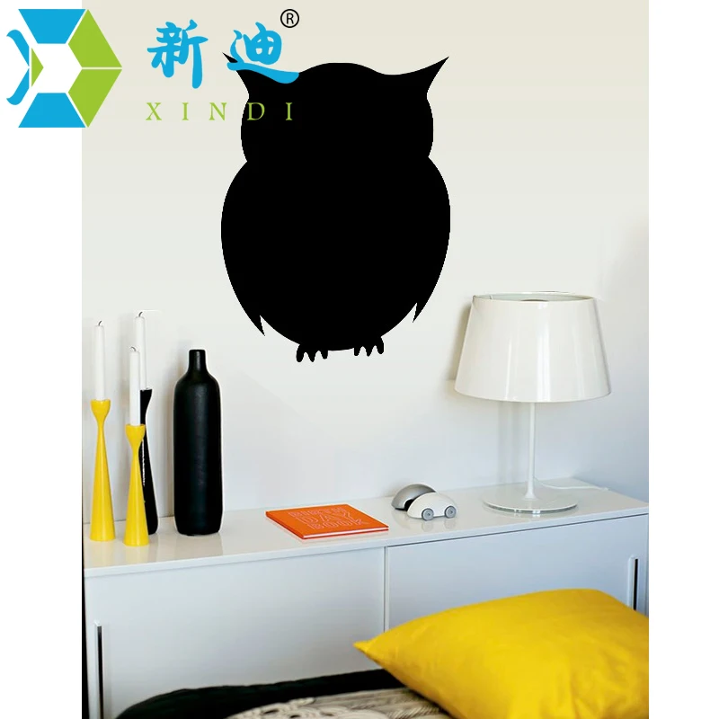 Маленькая доска для детской комнаты из пвх меловая настенные наклейки черная