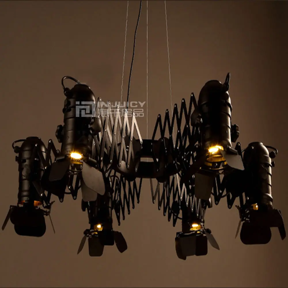 Потолочный светильник светодиодный железный ретро для кафе бара ресторана