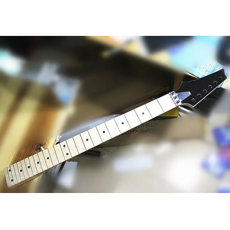 Disado 24 лада Кленовая электрическая гитара Гриф кленовый гриф инкрустация точек
