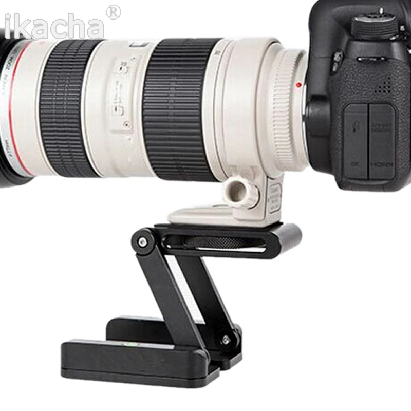 Наклонная головка DSLR складной кронштейн из алюминиевого сплава держатель для
