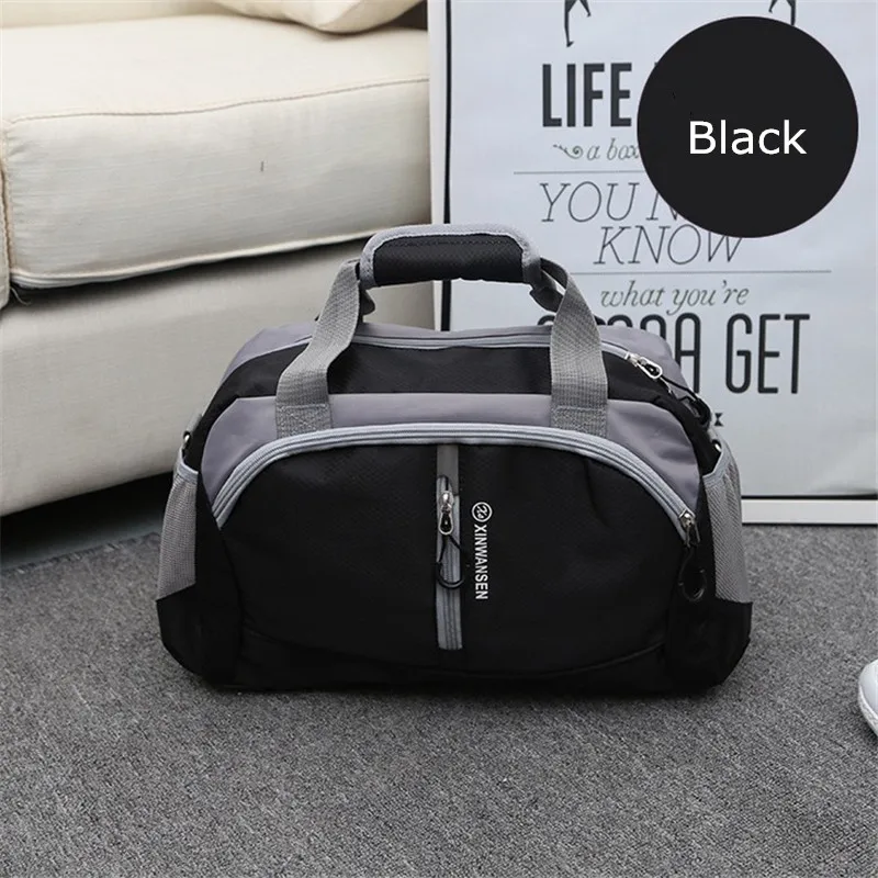 2017 Professional Nylon Waterproof Sports Gym Bag women Men for the gym Fitness Training Shoulder handbags yoga | Спорт и