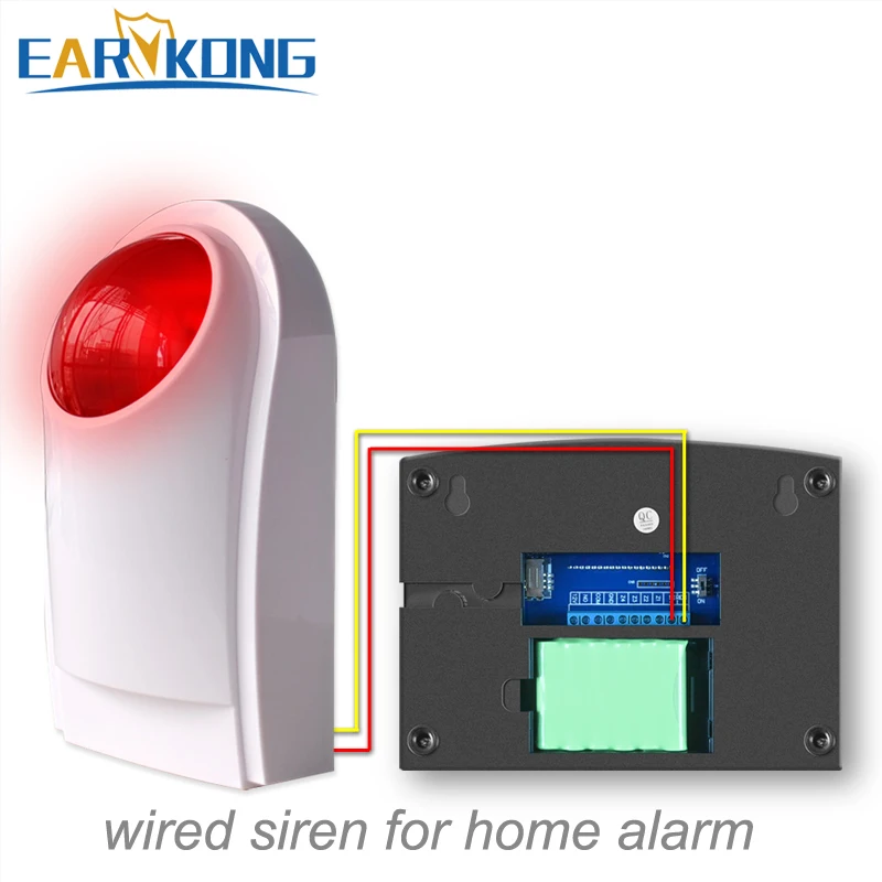 Бесплатная доставка интеллектуальная домашняя сигнализация для подключения