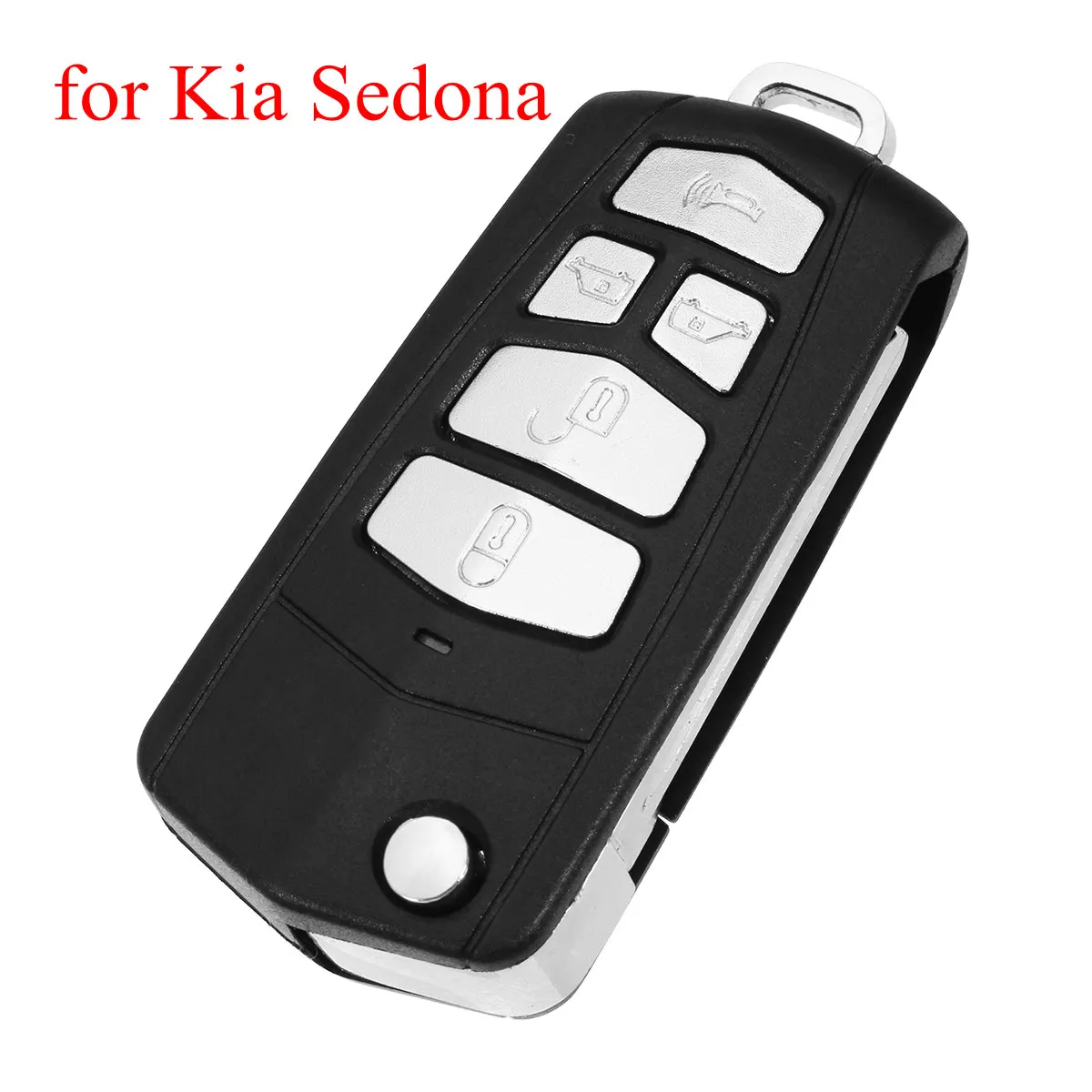 Для Kia Sedona Mini Van 5 кнопок модифицированный флип-чехол для дистанционного ключа складной ключ