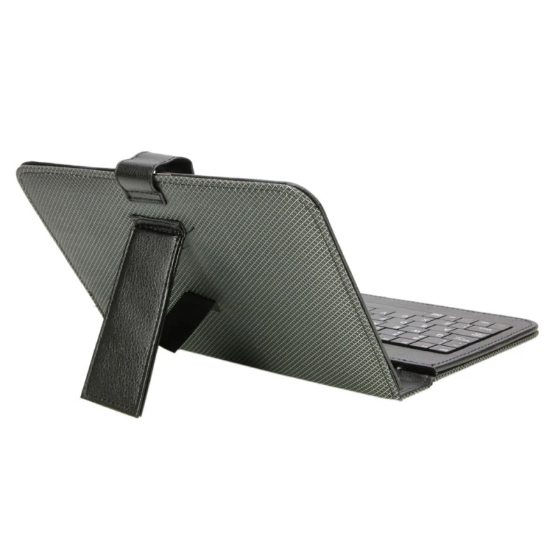 7&quot Tablet PC Leather Case Cover with Micro USB Keyboard Holder | Компьютеры и офис