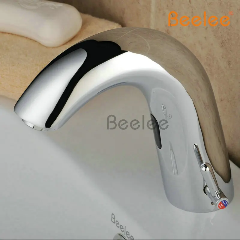 Современный Автоматический Бесконтактный Смеситель для горячей и холодной воды