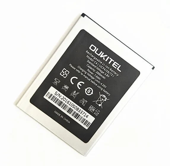 B-TAIHENG Новый 3 8 V 2000mAh Oukitel C4 аккумулятор для смартфона | Мобильные телефоны и