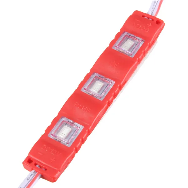 1000pcs DC12V 5630/5730 SMD 3 LED Module Injection Waterproof IP55 Decorative Hard Strip Bar Light Lamp White Red Green Blue | Лампы и