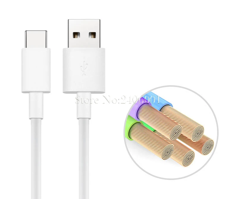 USB Type A to C 9V 2A cable high speed 3ft with original retail box for huawei P9 samsung note7 50pcs/lot | Мобильные телефоны и