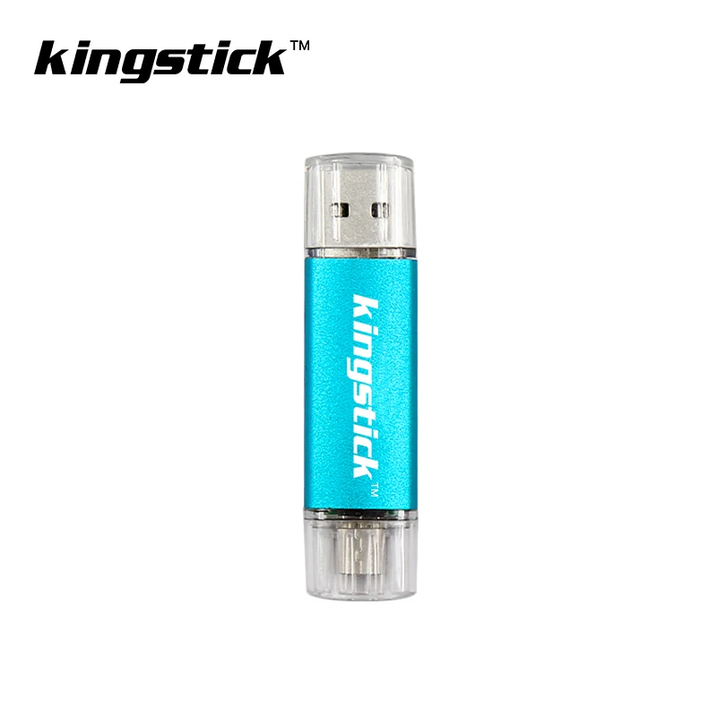 Usb-накопитель kingstick 2,0 32 Гб U диск металлический usb флеш-накопитель 4 ГБ 8 ГБ Флешка 16 ГБ флеш-накопитель usb карта памяти 64 Гб - Цвет: ske blue