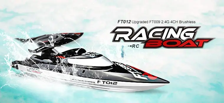 45 км/ч,, горячая Распродажа FT012 Модернизированный FT009 2,4G бесщеточный RC лодка с дистанционным управлением лодки для детских игрушек