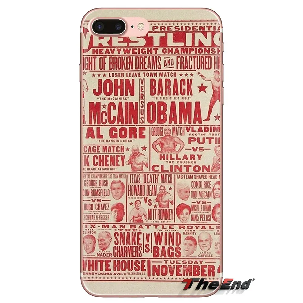 wrestling Transparent Soft Cases Covers For Huawei G7 G8 P7 P8 P9 P10 P20 P30 Lite Mini Pro P Smart Plus 2017 2018 2019 |