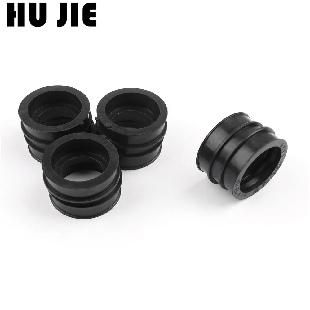 Мотоциклетный КАРБЮРАТОР 4 шт. впускной клей коллекторные сапоги для Kawasaki ZX600 NINJA