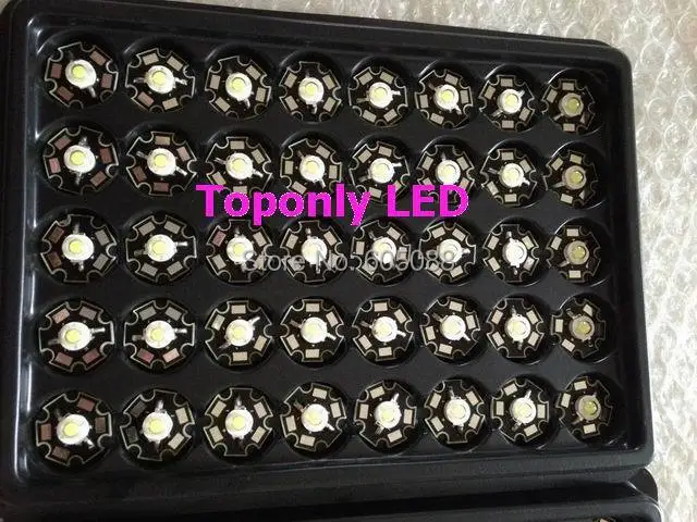 Светодиодная лампа высокой мощности 3 Вт с печатной платой 18000 21000k белого цвета 200