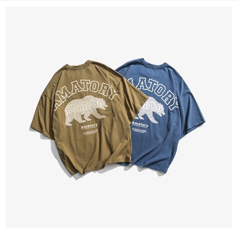 LBL Европа и Соединенные Штаты тренд прогулки большой медведь печати свободный