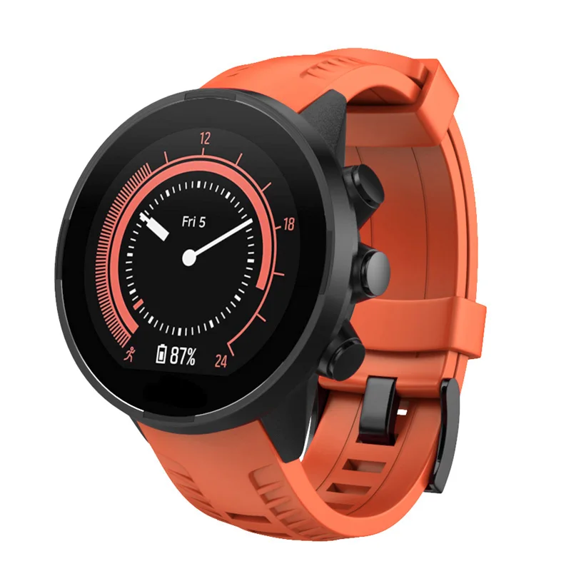

Smart Watch Sports Silicone Replacement Wristband Band Strap for SUUNTO 9 UY8