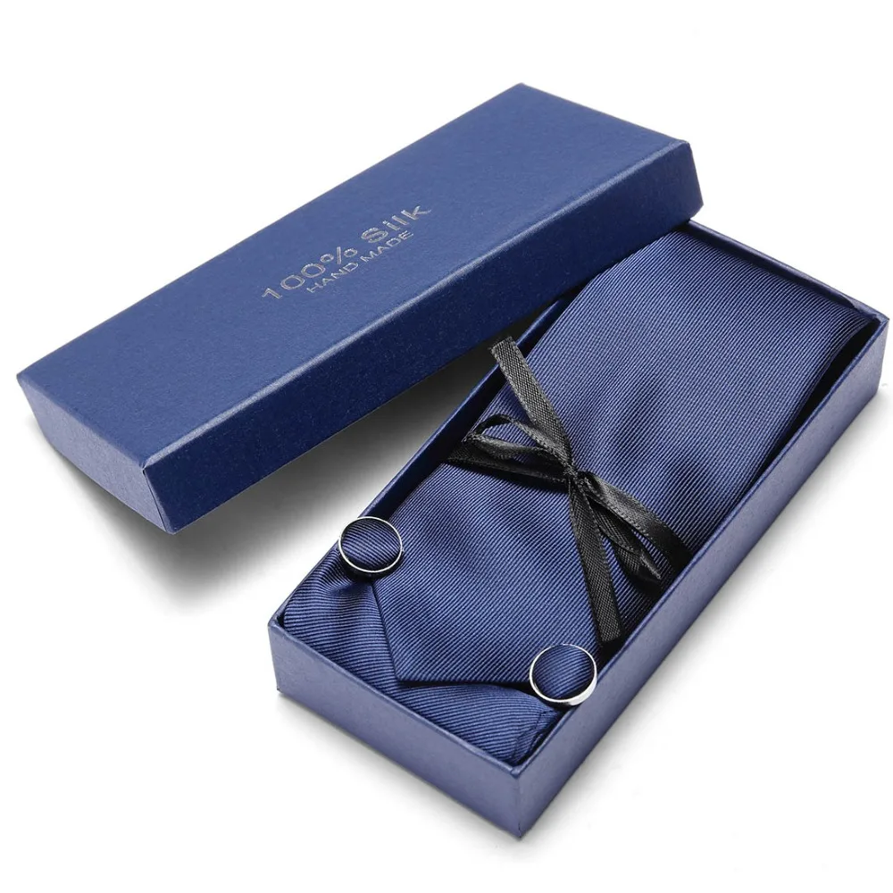 Мужской зеленый галстук с принтом пейсли 100% Шелковый Подарочная коробка для