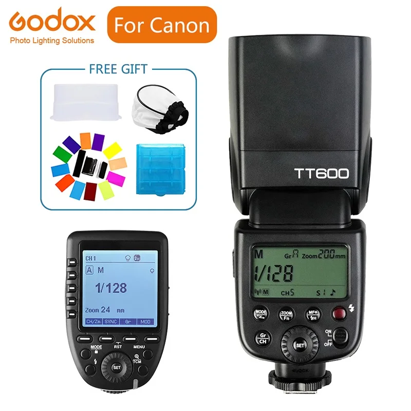 for Canon Беспроводная фотовспышка Godox TT600 2,4G+ Xpro-C/N/S/F/O, беспроводной триггер для Canon, Nikon, sony, Fujifilm, Olympus - Цвет: for Canon