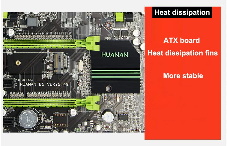 Рождественский подарок материнская плата с M.2 NVMe huanan Zhi ATX скидка X79 материнская плата с процессором Xeon E5 2650 V2 2,6 ГГц ram 16G(2*8G) RECC