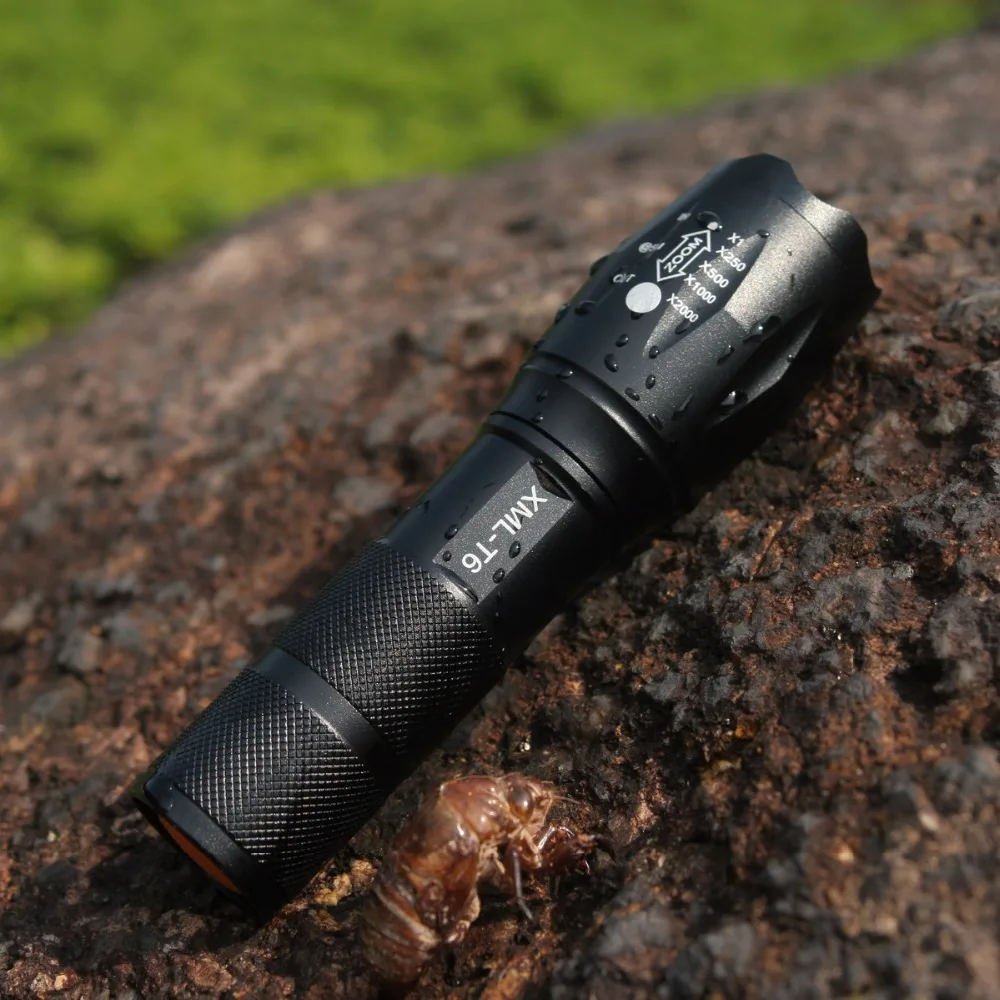 CRK XM L T6 светодиодный фонарь CREE фонарик E17 3800 люмен водонепроницаемое освещение 18650 мощный L2 с 5 режимами|flashlight