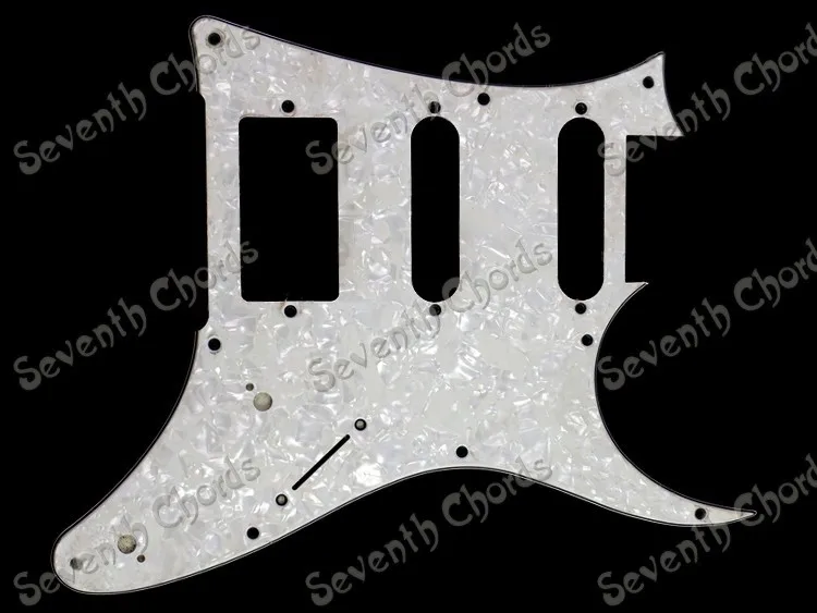 3 слоя белый жемчуг SSH Электрогитары Палочки гвардии Scratchplate анти-царапины