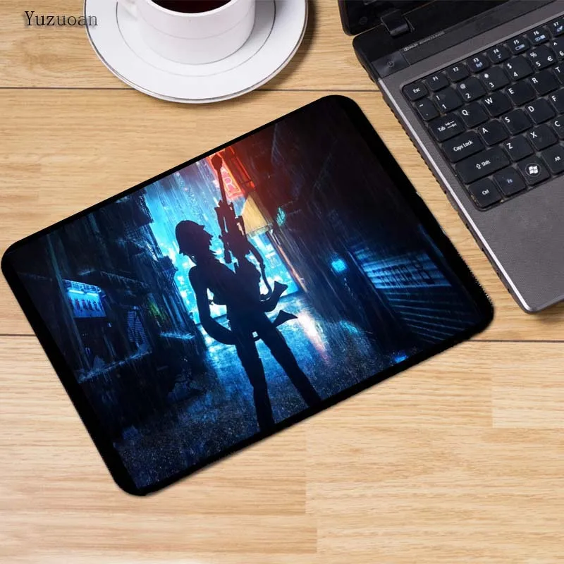 Yuzuoan Death Note популярный аниме игровой прямоугольный Силиконовый прочный коврик
