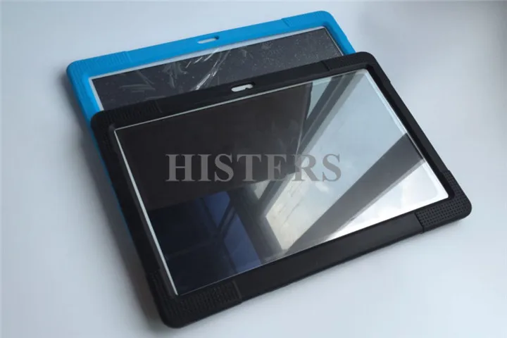 HISTERS Мягкий защитный чехол для 10,1 дюймов планшета Digma CITI 1508 4G силиконовый чехол противоударный чехол с подарком