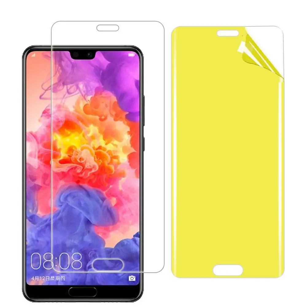 7D полная Гидрогелевая пленка для Huawei Honor 8 Lite 8C 8X Max V8 9i 9 V9 View Play защита экрана (не
