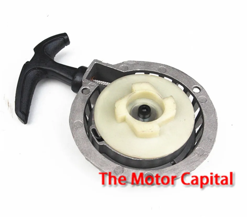 

FREE SHIPPING Aluminum Alloy Pull starter Easy to Pull Fit 47cc 49cc 2 Stoke Mini Dirt Pocket Pit Bike Moto ATV Quad