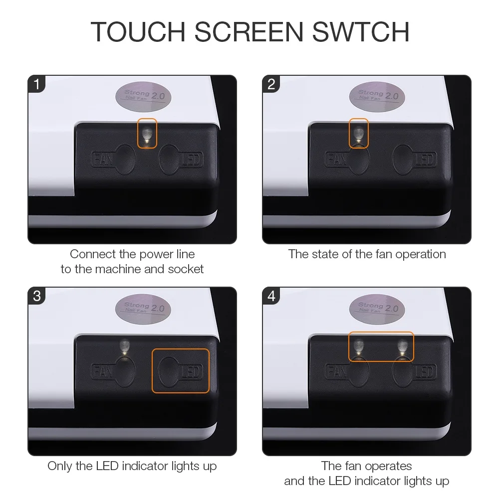 60 Вт пылесос для ногтей пылесборник с мощными вентиляторами не распыляющий