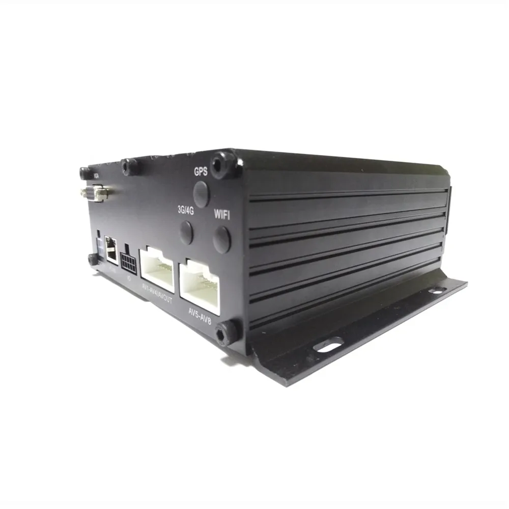 AHD Автомобильный видеорегистратор с жестким диском 1080P хост мониторинга RJ45