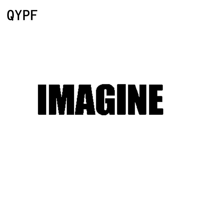 

QYPF, 15 см * 3,6 см, модная виниловая наклейка на английском языке, Стайлинг автомобиля, автомобильная наклейка, черная, серебряная