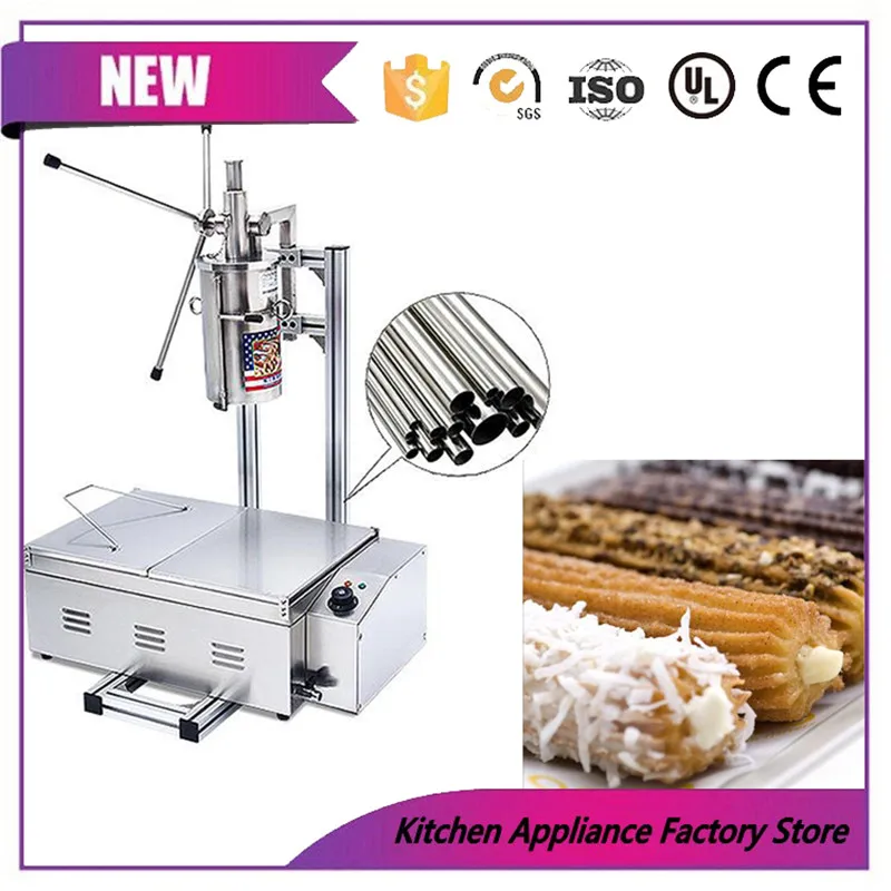 Коммерческий 5л материал с 25л электрическая фритюрница горшок испанский сладкий