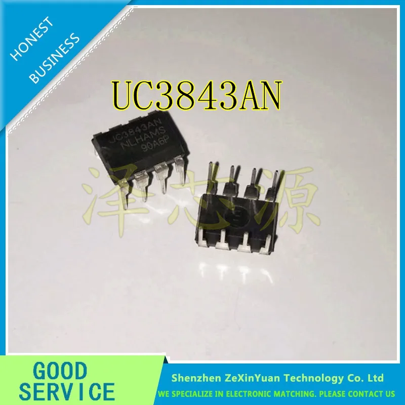 10PCS/LOT UC3843AN UC3843A UC3843 3843 DIP-8 NEW |