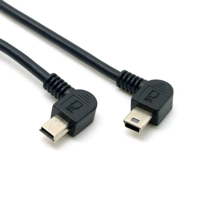 Кабель с углом 90 градусов 2 0 м 5 3 50 см 1 8 см|usb left|mini usbusb male to |