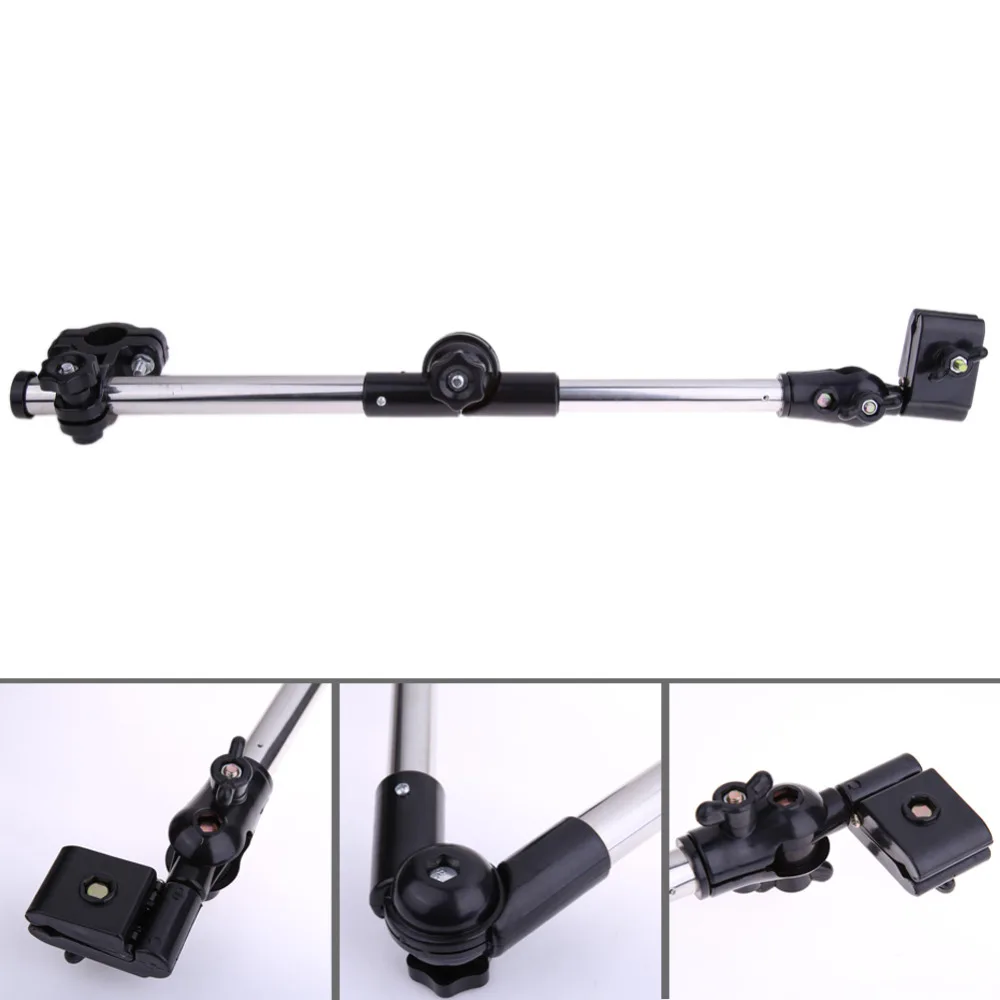 Зонт из нержавеющей стали с любым углом поворота для инвалидной коляски