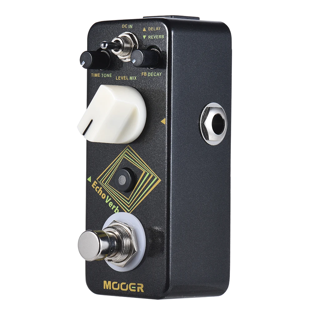 MOOER ecoverb цифровая педаль для гитарного эффекта с задержкой реверберации