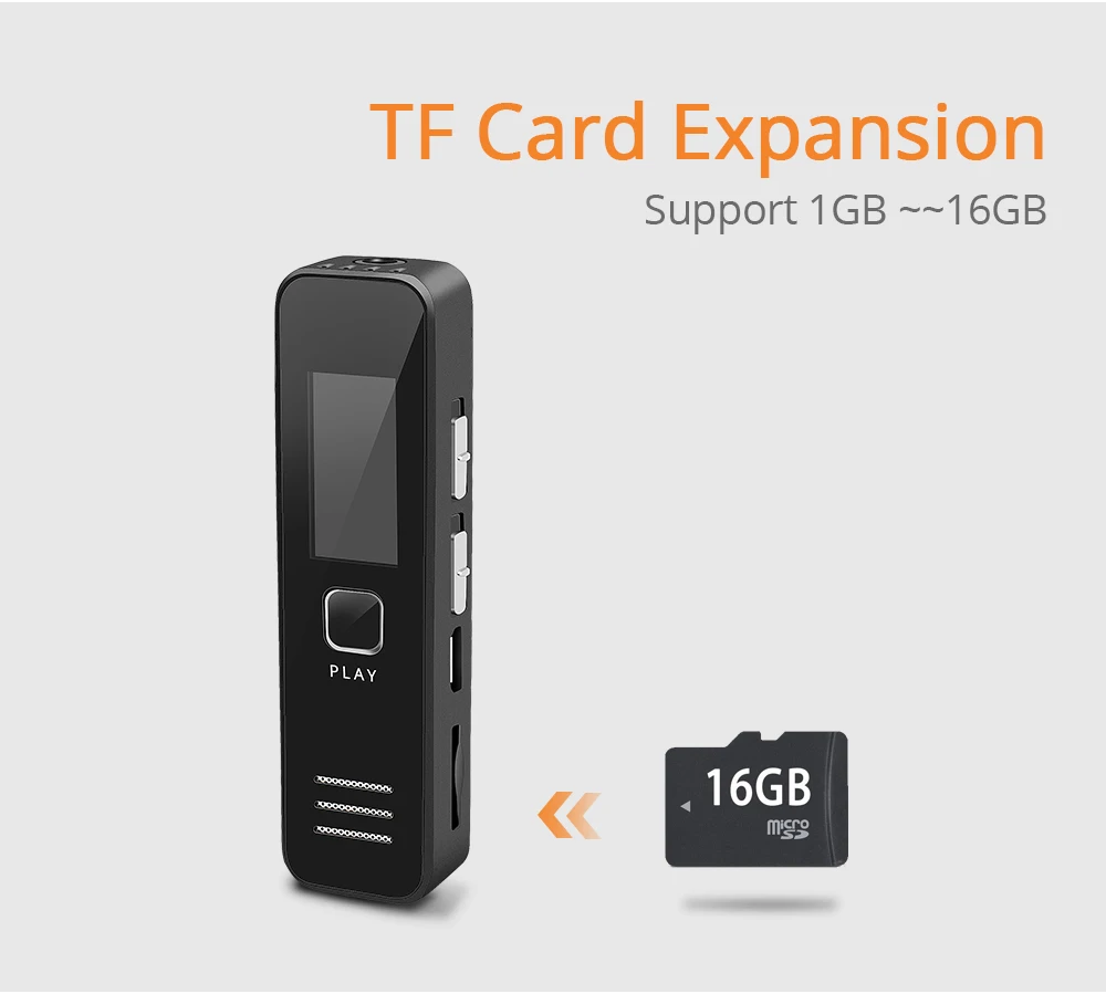 TISHRIC 16 Гб цифровой голос/Звук/аудио рекордер Usb диктофон ручка Профессиональный 20HR 10 м MP3 WMA U флэш-накопитель HD экран дисплей