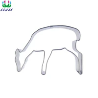 sika deer shape cake decorating fondant cutters toolscookie biscuit baking moldsdirect selling