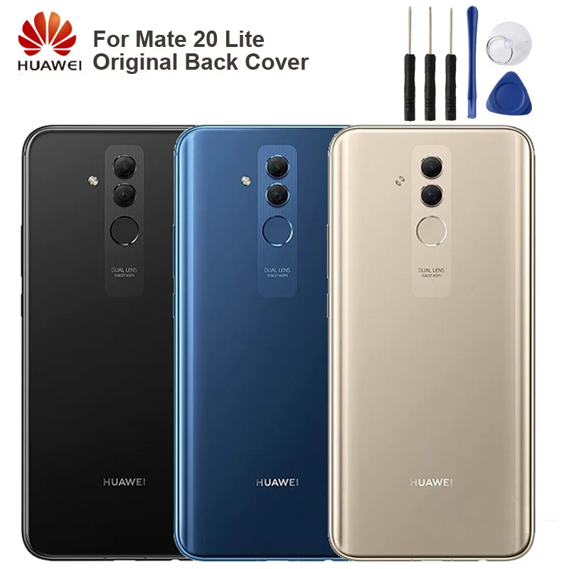 Чехол для задней батареи huawei, чехол для huawei Maimang 7 maiman7 mate 20 lite, чехол для задней панели со стеклом