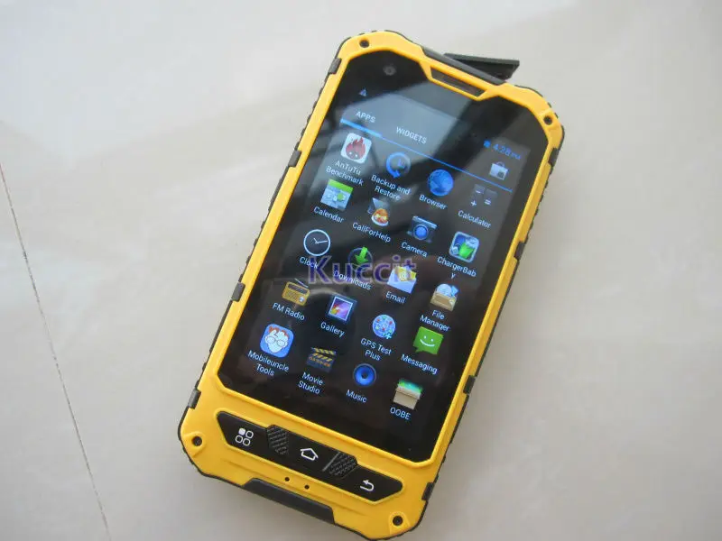 Оригинальный сотовый телефон MTK6582 Quad Core Android Gorilla Glass A8 IP68 прочный