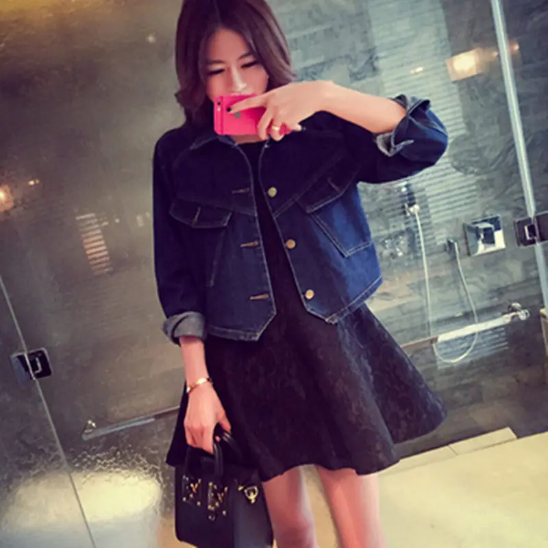 2020 новая весенняя куртка женская Европейская мода длинный рукав карманы