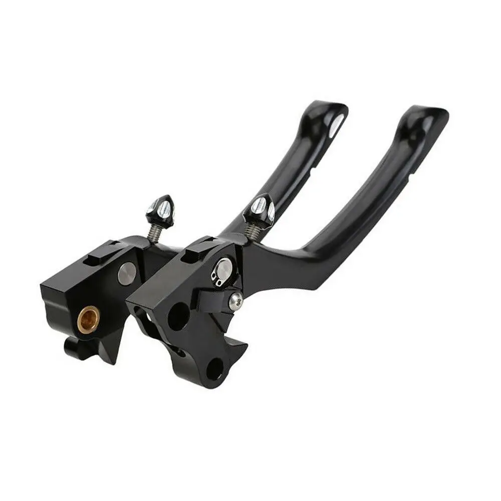 1 Pair Brake Lever Regulator Clutch For Harley Davidson Sportster 1200 XL 883 48 2004-2014 10 11 12 13 Black | Автомобили и