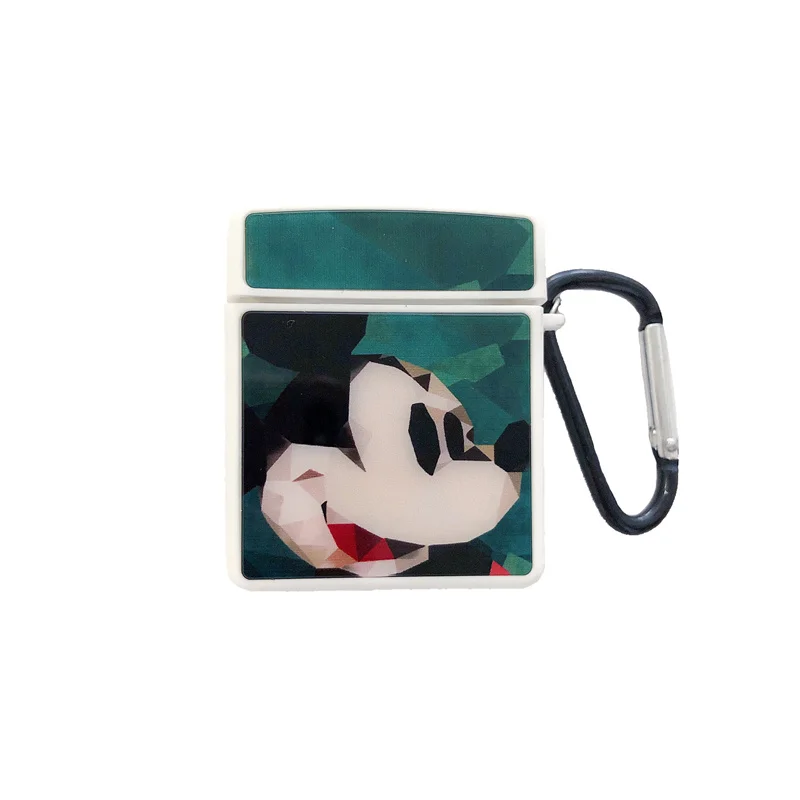 Чехол с изображением Микки Мауса Для apple airpods Minnie, глянцевая крышка, bluetooth, беспроводные наушники air pod, защитный чехол для зарядки