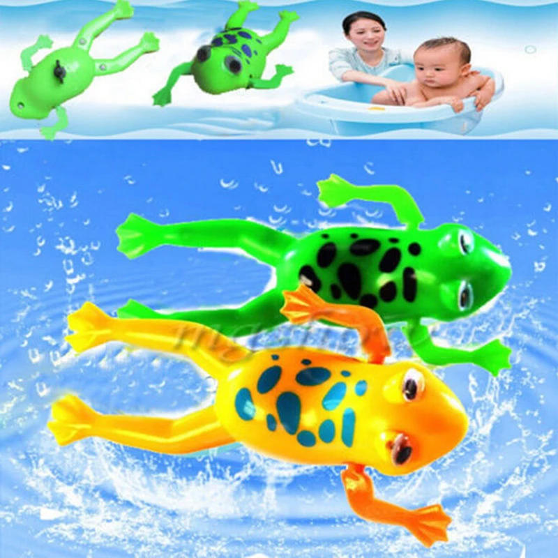 1 шт. детская игрушка лягушка|baby bath toys|bath toysswimming frog |